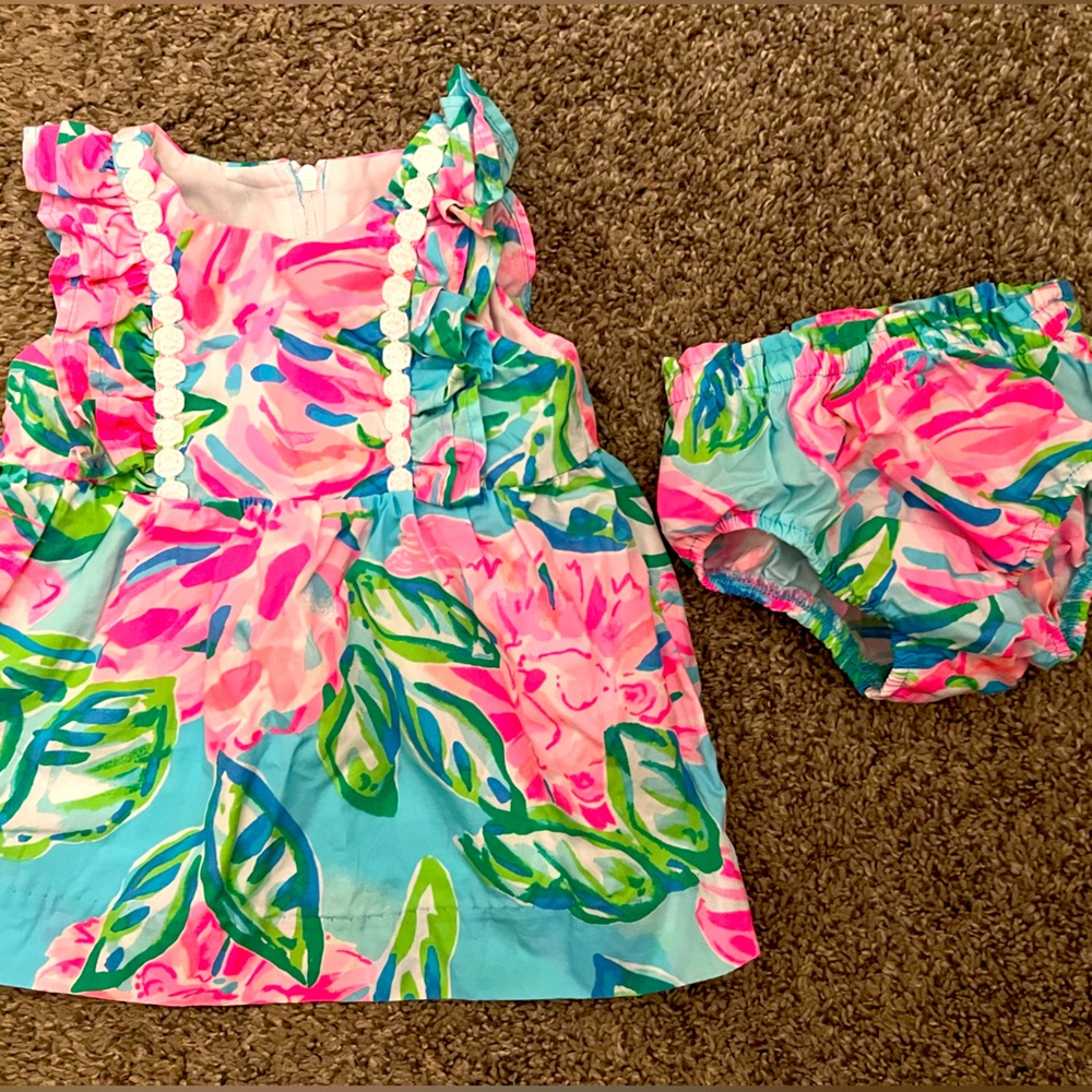 GUC Lilly Dress & Diaper Cover
